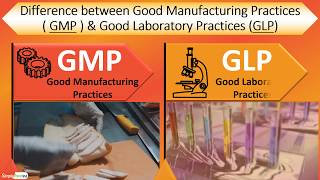 Difference between GMP Good Manufacturing Practices🏭 amp GLP Good Laboratory Practices🏷️🔬 [upl. by Berenice]