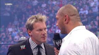 Batista addresses the WWE Universe [upl. by Atteloj590]