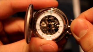 Charles Hubert Pocket Watch Unboxing and Review [upl. by Gualterio]