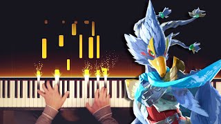 Zelda Breath of the Wild  Revalis Theme Extended Piano Waltz [upl. by Ennayrb]