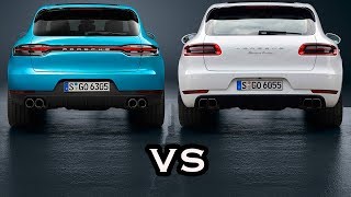 2019 Porsche Macan Vs 2018 Porsche Macan  Design Comparison [upl. by Ahsenroc]