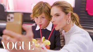 Alessandra Ambrosio amp Her Son Explore New York City  24 Hours With  Vogue [upl. by Nadnarb]