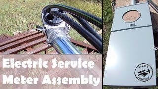 04 Service Entrance Power Pole Assembly [upl. by Tjaden636]