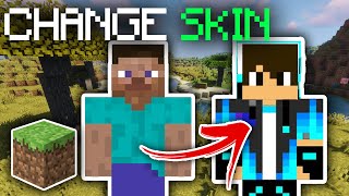 How To Change Skin In Minecraft Updated  Minecraft Skin Tutorial [upl. by Abbye]