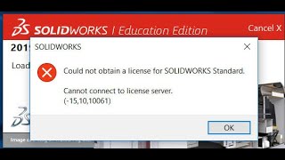 How to fix Solidworks installation error  Cannot connect to Licence server [upl. by Aryamoy]