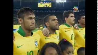 Himno Nacional de Brasil Copa Confederaciones [upl. by Borek]