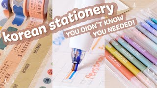 ✨ 6 Korean Stationery Items You Didnt Know You Needed ✨ [upl. by Yelrebmik]