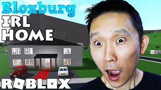 I Built Janet amp Kates IRL Home in Bloxburg HOUSE TOUR  Roblox [upl. by Aelanna]