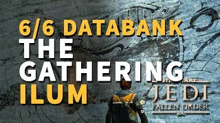 The Gathering Ilum All Echo Databank Locations Star Wars Jedi Fallen Order [upl. by Anyel94]