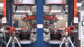 Tire manufacturing process [upl. by Rosanna]