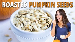 How to Perfectly Roast Pumpkin Seeds  A Quick Tip to Separate Them [upl. by Nnav]