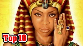 Top 10 EGYPTIAN Gods and Goddesses [upl. by Tanney]