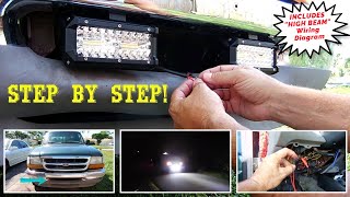 How To Wire Up amp Install LED Light Bars [upl. by Seafowl]