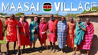 A different way of life  Visiting a real Maasai Village [upl. by Eenahpets]