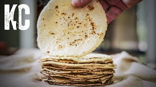 HOW TO MAKE CORN TORTILLAS FROM SCRATCH [upl. by Hun]