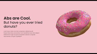 Donut Website  Threejs Tutorial  Webgl [upl. by River]