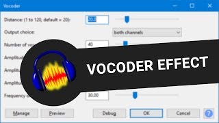 Vocoder Effect Audacity [upl. by Dail]