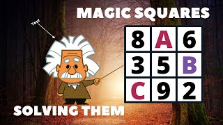 GENIUS Way to Solve Magic Squares [upl. by Jeuz]