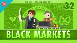 The Underground Economy Crash Course Economics 32 [upl. by Odraode]