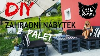 DIY zahradní nábytek z palet [upl. by Zug]