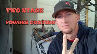 Two stage powder coating A how to with tips [upl. by Euqirdor]