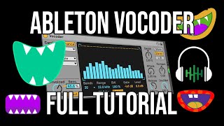 Ableton Vocoder Tutorial [upl. by Geibel]