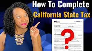 California DE 4 Form  How to Fill Out in 2021 [upl. by Robenia431]