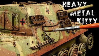 Lets Make The Jagdtiger Look HEAVY with Chipping Rust Tones and Panzer Tools [upl. by Sallyann]