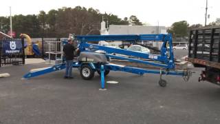 Genie TZ50 Articulated Boom Lift for Rent [upl. by Griselda]