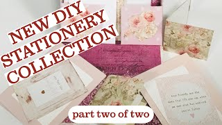 AWESOME DIY STATIONERY KIT Make Your Own StationeryNotecards Notepads PART 2 OF 2 [upl. by Nnylram]