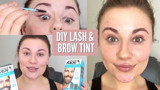 EASY DIY LASH amp BROW TINT [upl. by Dadelos]