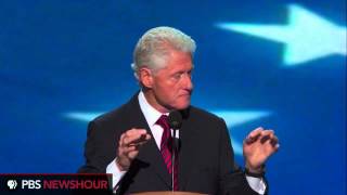 Watch President Clinton Deliver Nomination Address at the DNC [upl. by Anaj]