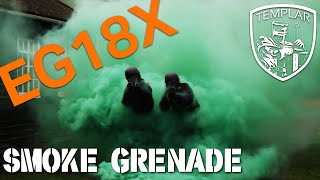 Enola Gaye EG18X Smoke Grenade Review  Templar Airsoft [upl. by Tench669]