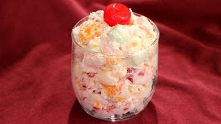 Ambrosia Recipe  Amy Lynns Kitchen [upl. by Edlyn]