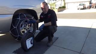 KONIG Tire chain installation WPaul Henderson 22018 [upl. by Hild]