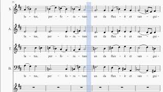 Ave Verum Corpus  Karaoke for Bass study version [upl. by Halley206]