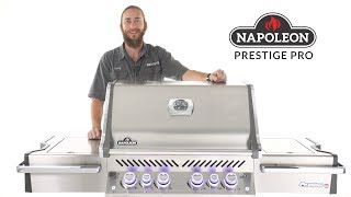 Napoleon Prestige Pro Gas Grills Review  BBQGuys Expert Overview [upl. by Mackoff]