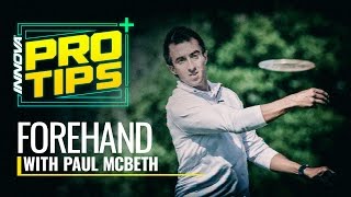 Disc Golf Pro Tip Paul McBeth Forehand [upl. by Ammann832]