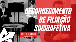 DIREITO DE FAMÍLIA Reconhecimento de filiação socioafetiva [upl. by Ihcekn]