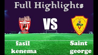 Ethiopian betking premier league Fasil kenema vs stgeorge  ፋሲል ከነማ ከ ቅዱስ ጊዮርጊስ full highlights [upl. by Suitangi]