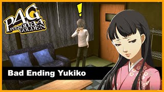 Persona 4 Golden Bad Ending 1  When You Fail To Save Yukiko [upl. by Atik]