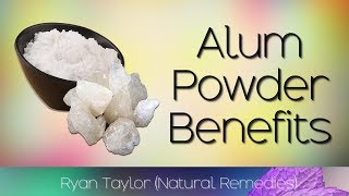 Alum Powder Uses amp Benefits Fitkari [upl. by Akimyt683]