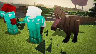 Surviving Dinosaurs in Minecraft [upl. by Audry456]