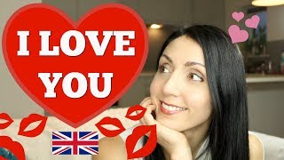 Best Ways To Say quotI LOVE YOUquot In English [upl. by Idyak415]