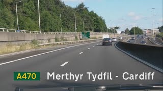 GB A470 Merthyr Tydfil  Cardiff M4 J32 [upl. by Seilenna]