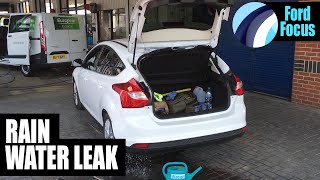 Ford Focus 2012  water leak found  FordFocusLeaks [upl. by Gereron639]