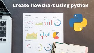 How to create flowchart diagram using python [upl. by Eetnwahs649]