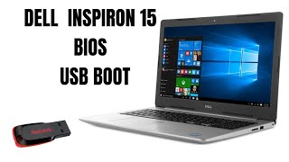 How To Enable USB Boot On Dell Inspiron 15 5000 Series [upl. by Jemima]