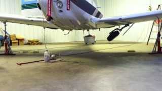 Landing Gear Swing Check Piper Arrow [upl. by Wenger]