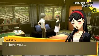 HD PS Vita Persona 4 Golden  Yukiko Amagi Social Link Priestess [upl. by Adnaugal488]